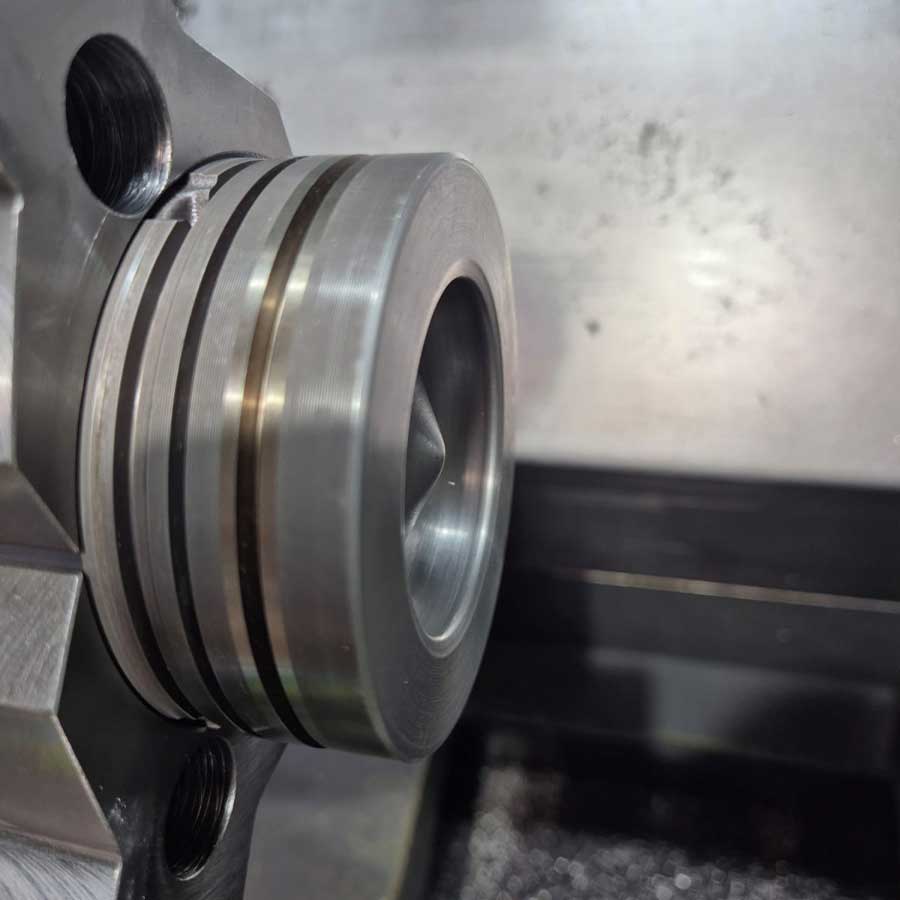 Piston Cavity Machining