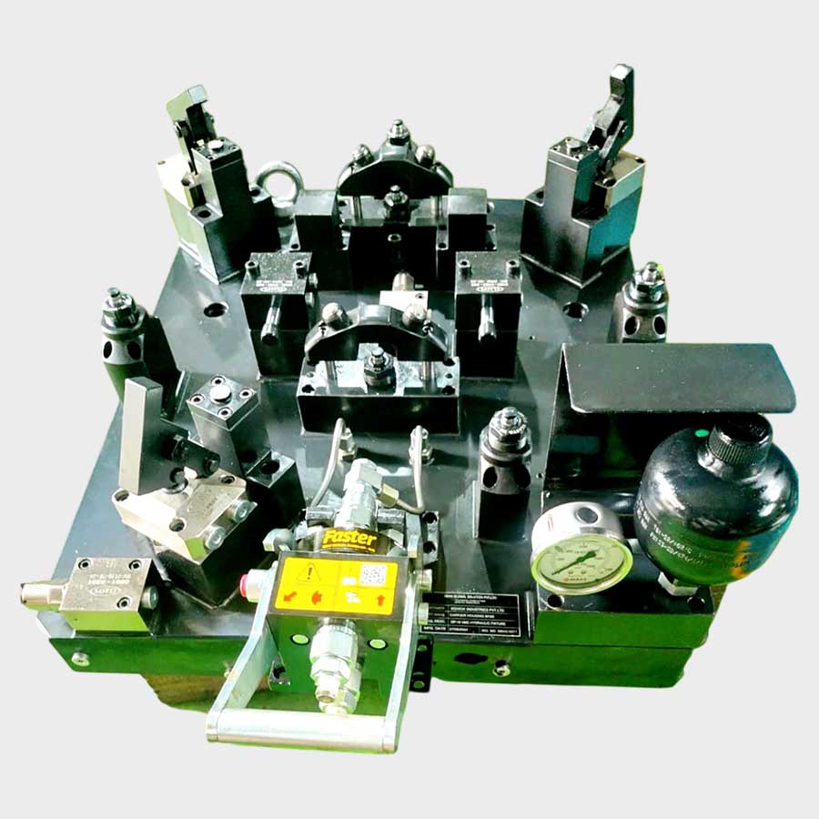VMC Hydraulic Fixture For Carrier Housing