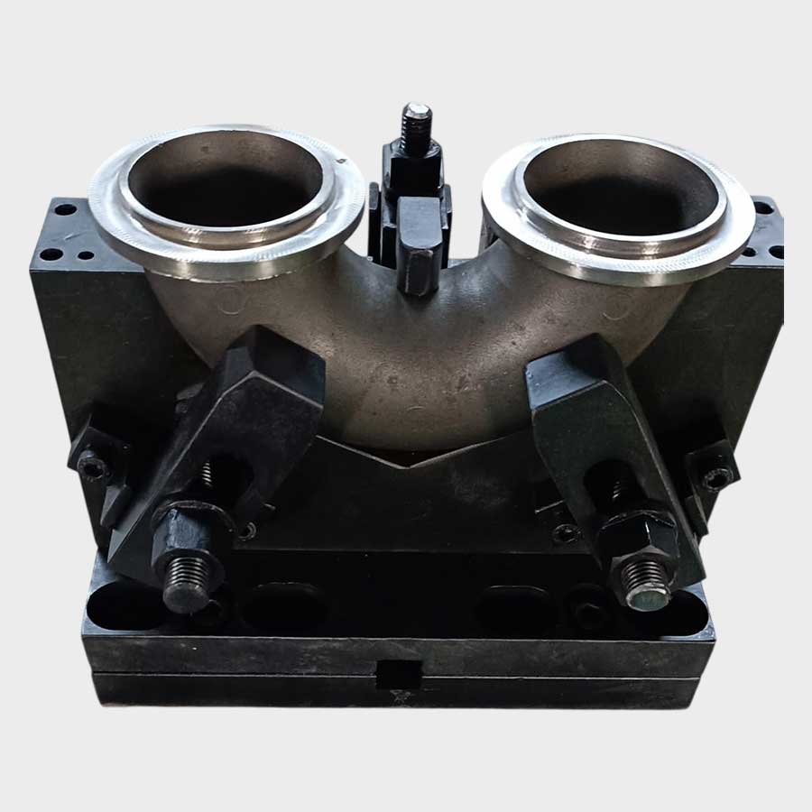VMC Mechanical Fixture For Casted Pipe